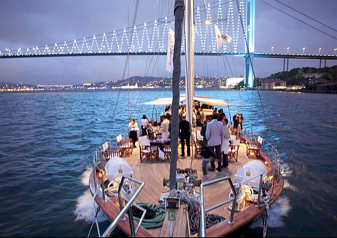 Cruising on the Bosphorus